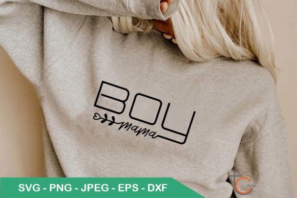 Boy Mama SVG Graphics and T-Shirt Designs Review