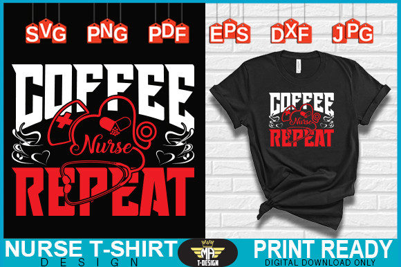 Coffee Nurse Repeat: A Designer’s Take on This Funny SVG