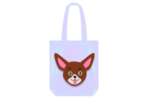 Dog Animal Tote Bag Card Funny Graphics and Illustrations Review