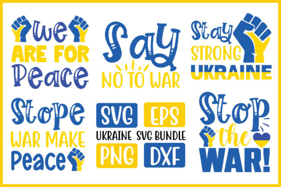 Ukraine Svg Bundle Graphics and Print Templates