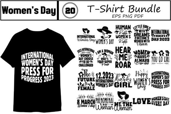 Women s Day T-Shirt Bundle